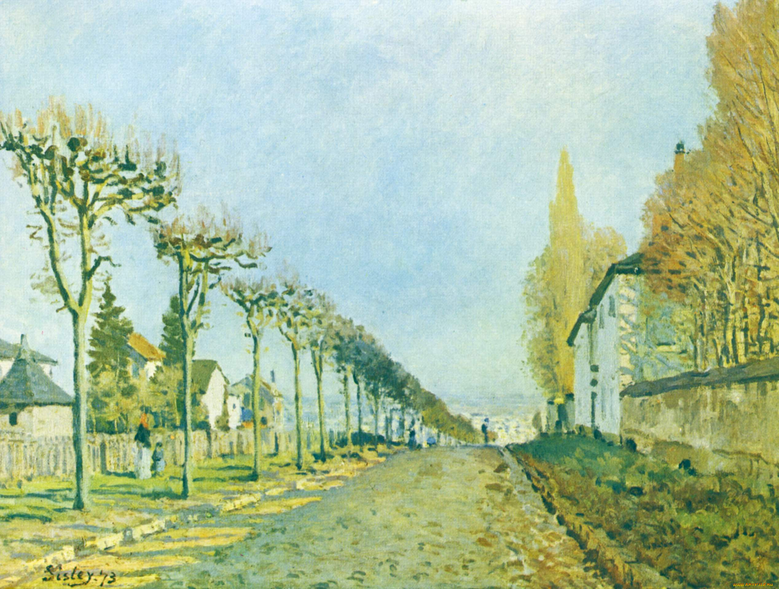 , alfred sisley, , , , , 